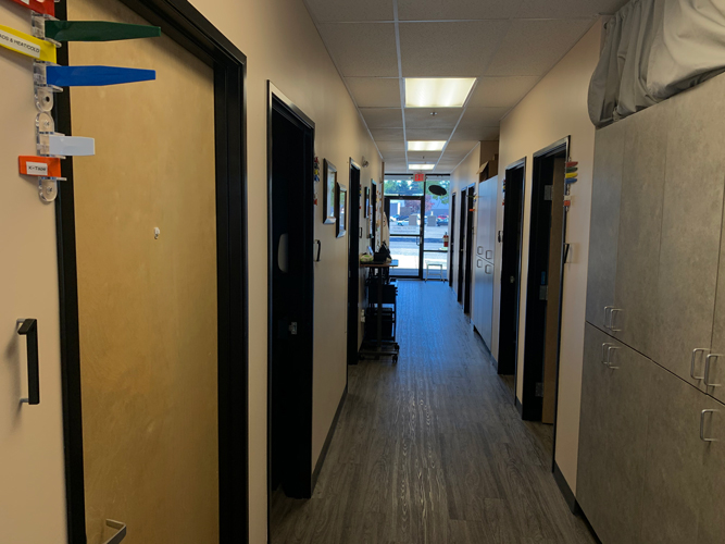 Chiropractic Hillsboro OR Hallway at Corazon Chiropractic Clinic