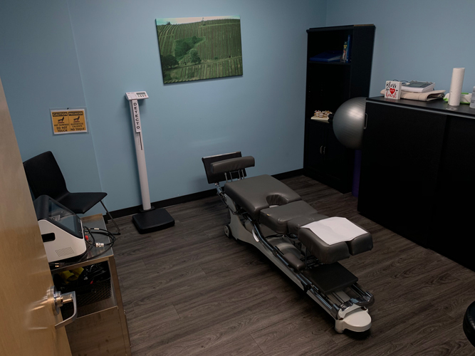 Chiropractic Hillsboro OR Treatment Room at Corazon Chiropractic Clinic