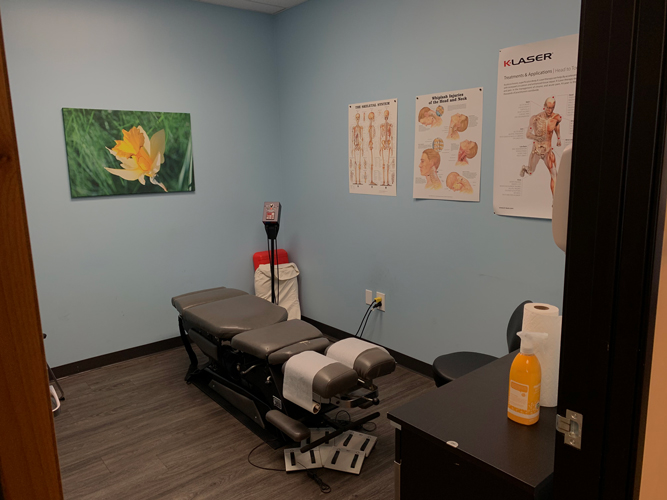 Chiropractic Hillsboro OR Treatment Room at Corazon Chiropractic Clinic